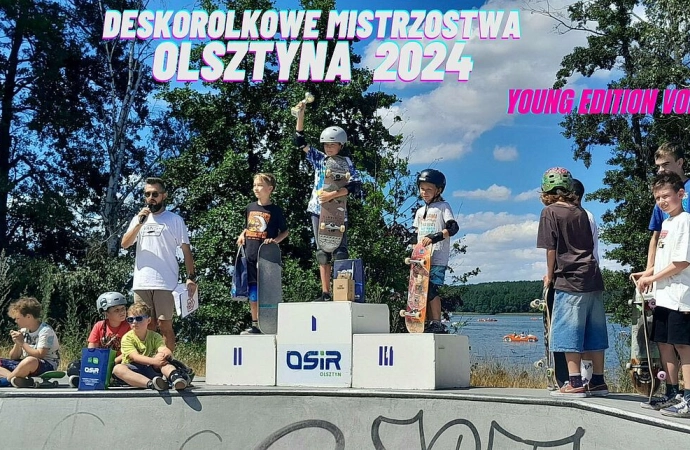 {Młodzi skaterzy rywalizowali nad jez. Ukiel. Za nami kolejna już edycja Deskorolkowych Mistrzostw Olsztyna, która w tym roku odbędzie się łącznie w trzech odsłonach.}